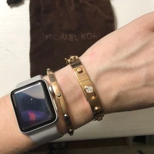 Two Michael kors bracelets